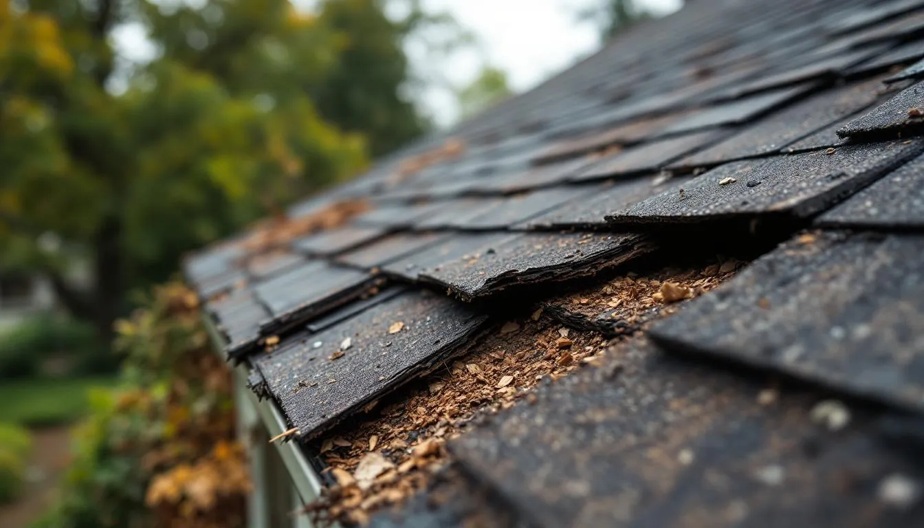 Missing or Blown-Off Shingles in Blue Ash